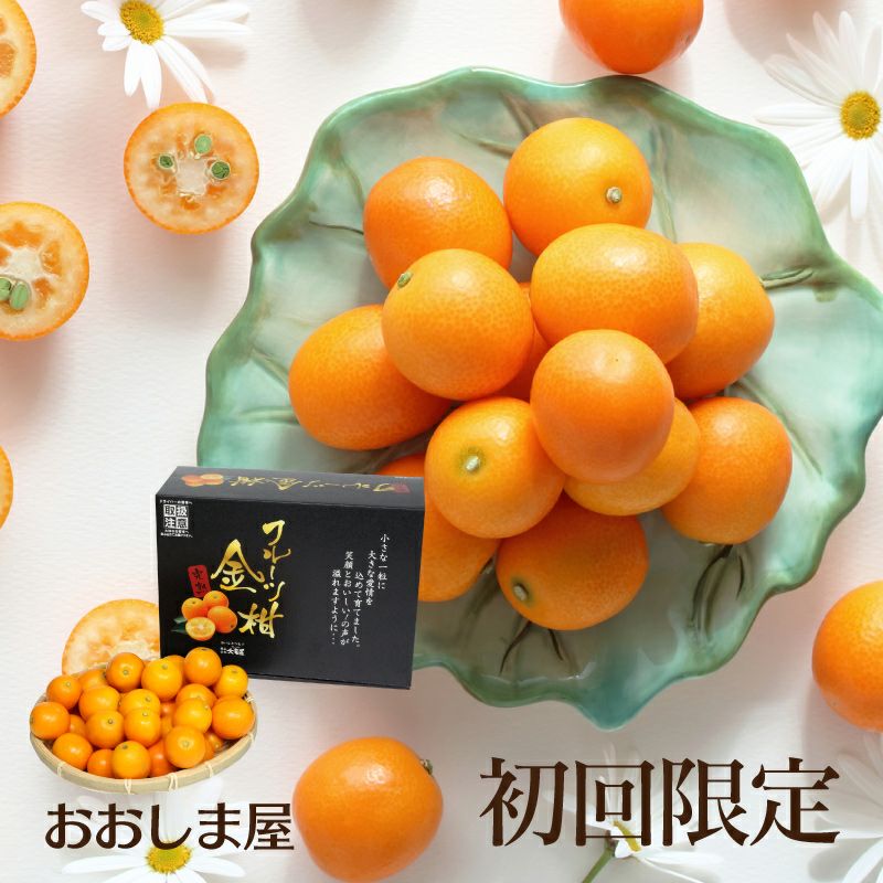 1箱専用カート＞完熟 フルーツ金柑 800g 初回限定 送料別 ＜3月中旬