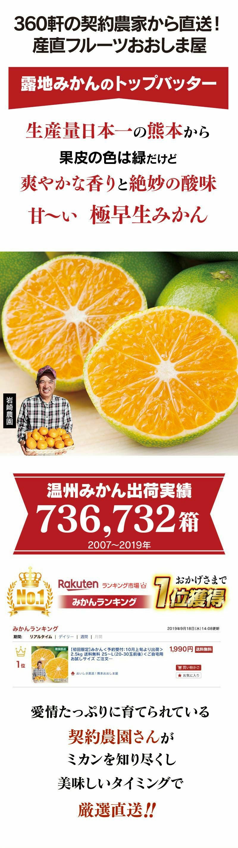 早熟温州みかん