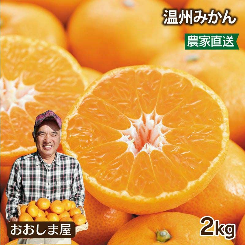 完熟温州みかん 2kg 送料別 ＜10月上旬頃から順次出荷＞ 国産 ミカン