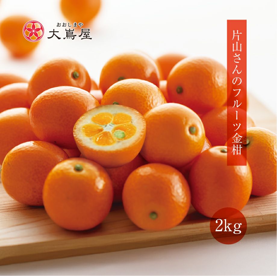 ハウスフルーツ金柑 2kg 送料無料 ＜11月上旬より出荷予定＞ 片山農園